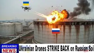 Russia Hits Ukraine's Taman Oil Port &ndash; Ukrainian Drones STRIKE BACK on Russian Soil