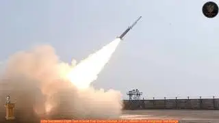 India Successful Flight Test of Solid Fuel Ducted Ramjet (SFDR) Missile From Integrated Test Range