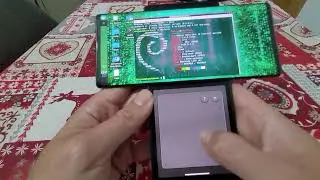 LG Wing best Android phone (without a physical keyboard) to install and use Linux.