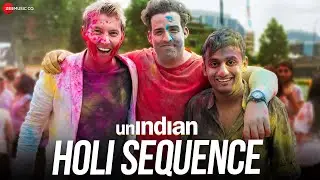 Holi Sequence - unINDIAN | Brett Lee & Tannishtha Chatterjee | Salim-Sulaiman | Shraddha Pandit