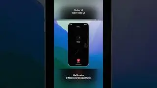 Flutter UI - Call Friend