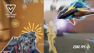3 min OF intense SITUATION of VALORANT MOBILE | Z3KE FPS | 🫰