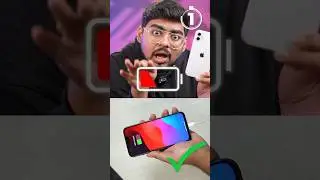 iPhone Battery Trick 🔋😱 #shorts