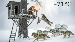 A 90-Year-Old Man Fights Off Wolves to Protect His Snow Rabbits During a &ndash;71&deg;C Blizzard