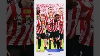 Athletic Club Lineup vs Arsenal - Champions League 25/26 - Round 1 #athleticbilbao #arsenal