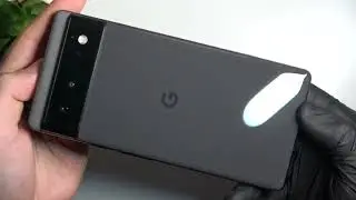 Checking Color of phone Google Pixel 6 / gray Color Presentation of Google Pixel 6