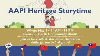 AAPI Heritage Storytime - Read About US