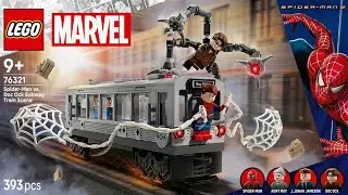 LEGO Instructions - Marvel - 76321 - Spider-Man vs. Doc Ock Subway Train Scene - Spider-Man 2