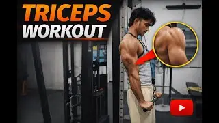 100% Triceps Blast Workout | Arms Growth Guaranteed 🔥#gymmotivation #pushupchallenge #noexcuses