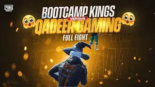 Bootcamp kings vs Qadeer Gaming best ever fight in Pubg mobile - Qadeer gaming