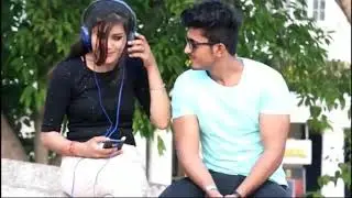 Rich girl gives a kiss . Prank by Sam khan by Akshansh Singh