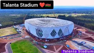 Finally, Talanta Stadium construction progress. 2026. New Year updates, Kenya. 