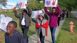 Fairmoor Elementary School 2019 Peace Walk