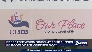 ICT SOS presented with $15,000 donation from T-Mobile