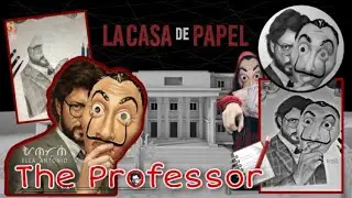 Money Heist || The Professor: Timelapse Drawing