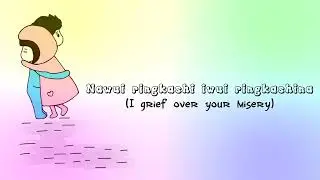 kakami - nawui ringkapha ft. cicy zingkhai (official lyrics video)