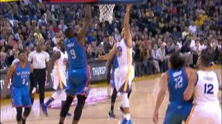Stephen Curry Puts The Moves On Durant And Scores!