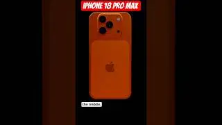Утечка информации об iPhone 18 Pro Max &mdash; разработан на основе 17 Pro Max #shorts