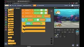 Math with Scratch - Integer Racing Game (with sound)