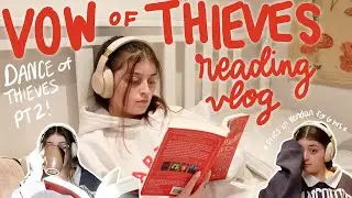 I read vow of thieves and cry for hours **spoilers** | dance of thieves duology reading vlog part 2