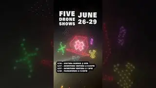 Visit Ventura Drone Shows are back for X Games 2024! ✨🤩