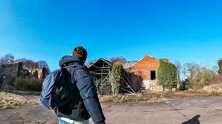 Abandoned Farmhouse Newton le Willows GoPro / DJI Tello Drone Explore