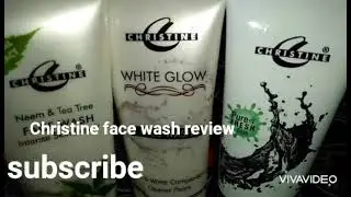 Christine charcoal and ment face wash  review by Makeup with me #Makeupwithme @jworld187