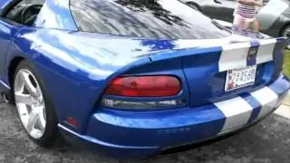 Audi R8 , 2x Viper SRT10  And   Lotus Exige ( GREATS EXHAUST)