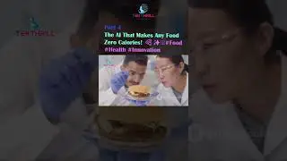 The AI That Makes Any Food Zero Calories! 🍕✨ #Food #Health #Innovation Part 4