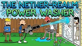 The Nether Realm Power Washer  #diaryofawimpykid