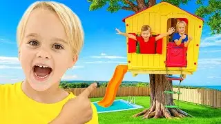 Vlad e Niki - Casa na &aacute;rvore com tirolesa Aventuras