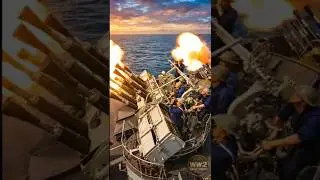 Pom‑Pom Guns &mdash; Short‑Range anti‑aircraft Gun &mdash; WW2 in Colors