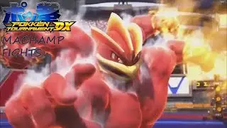 Pokken Tournament DX - Machamp Fights