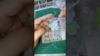 Cute journal sticker Dino Graffiti 🦕💚🎨 #sticker #journaling #shortvideo #fypviralシ