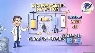 Electromagnetic Induction | Class 12 Physics Chapter 6 | Animated Explanation (BOARDS + NEET + JEE)