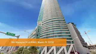 Virtual Tour Video by zignavisual Photography - 888 Biscayne Blvd #3603, Miami, FL 33132