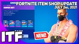 Fortnite Item Shop *NEW* SUMMER DRIFT BUNDLE! [July 2nd, 2021] (Fortnite Battle Royale)