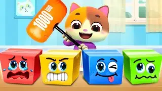 Let's Open Colored Surprise Boxes | Surprise Eggs | Learn Colors | Kids Songs | Mimi and Daddy