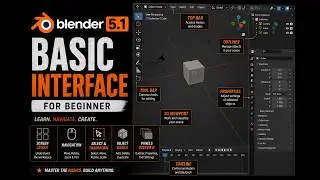 BLENDER 5.1 USER INTERFACE TUTORIAL