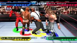 WWF Smackdown! 2 Royal Rumble Gameplay PSX