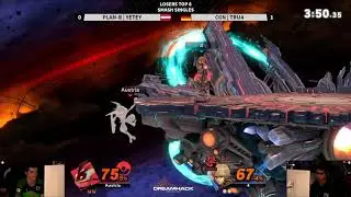 DHDE20 - plan-B | Yetey (Pichu, Roy, Hero) Vs. CGN | Tru4 (Shulk) - Losers Top 8 - Smash Singles