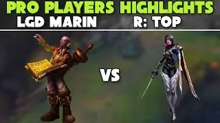 LGD MaRin as Ryze vs Fiora | R: Top | Highlights