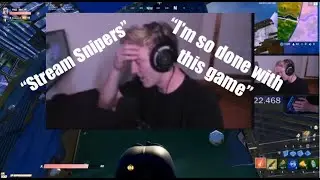 Tfue *SO ANGRY* on stream at Stream Snipers and Dies