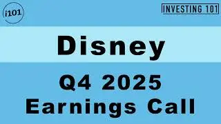Disney Q4 2025 Earnings Call | The Walt Disney Company Q4 2025 Earnings Call