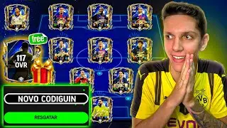 🚨SAIU! RESGATE J&Aacute;🤩 NOVO C&Oacute;DIGO e EVENTO TOTY com GER 117+🔥😱 FC MOBILE 26