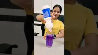 Bleach(Alaa) Vs Ujala Supreme Neel Amazing Science Experiment #youtubeshorts #shorts #new