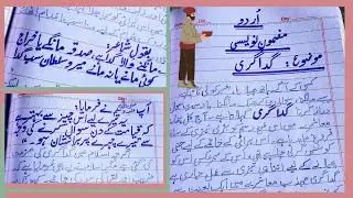 Essay on 