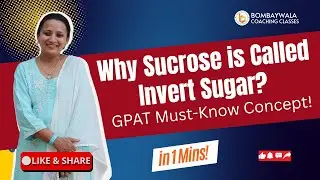 Invert Sugar ||Top GPAT MCQs with Answers |   BCC GPAT App Explained