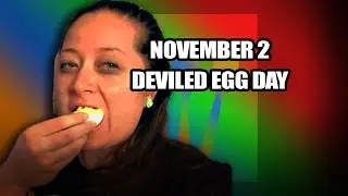 November 2- National Deviled Eggs Day