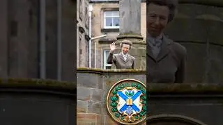 Princess Anne in Edinburgh #shorts #scotland #royalfamily #british